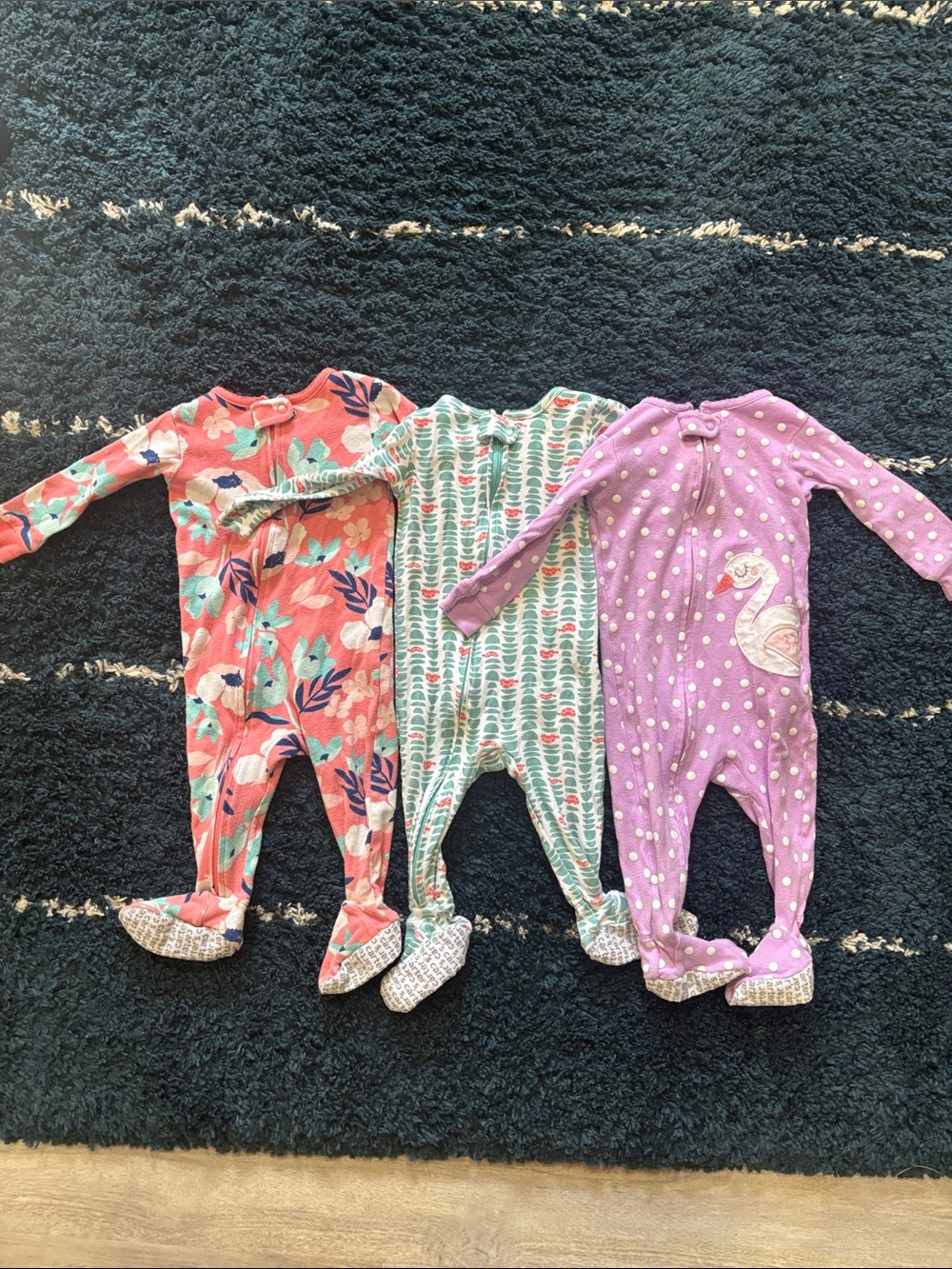 Carter's onesie pajama set